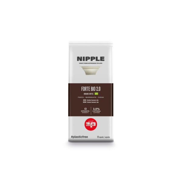 Café Forte Bio 2.0 en cápsulas Nipple (10 uds)